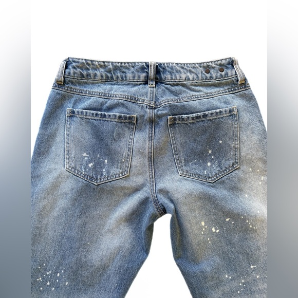 Cabi 100% Boyfriend Jeans Size 2 Distressed Style 5884 - Picture 5 of 10